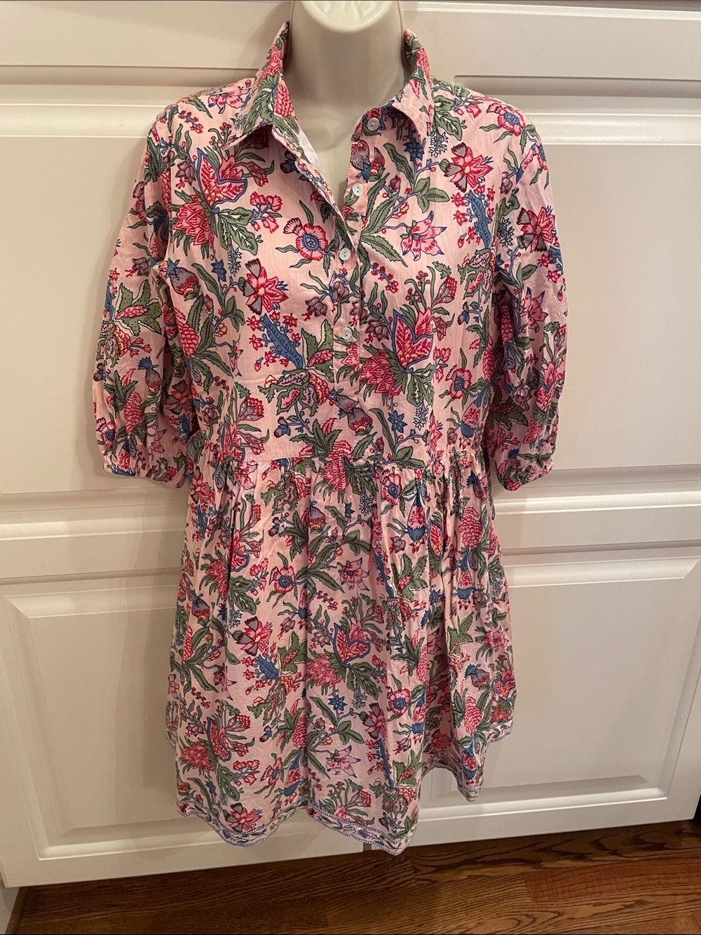 Mary Marshmellow floral dress sz S